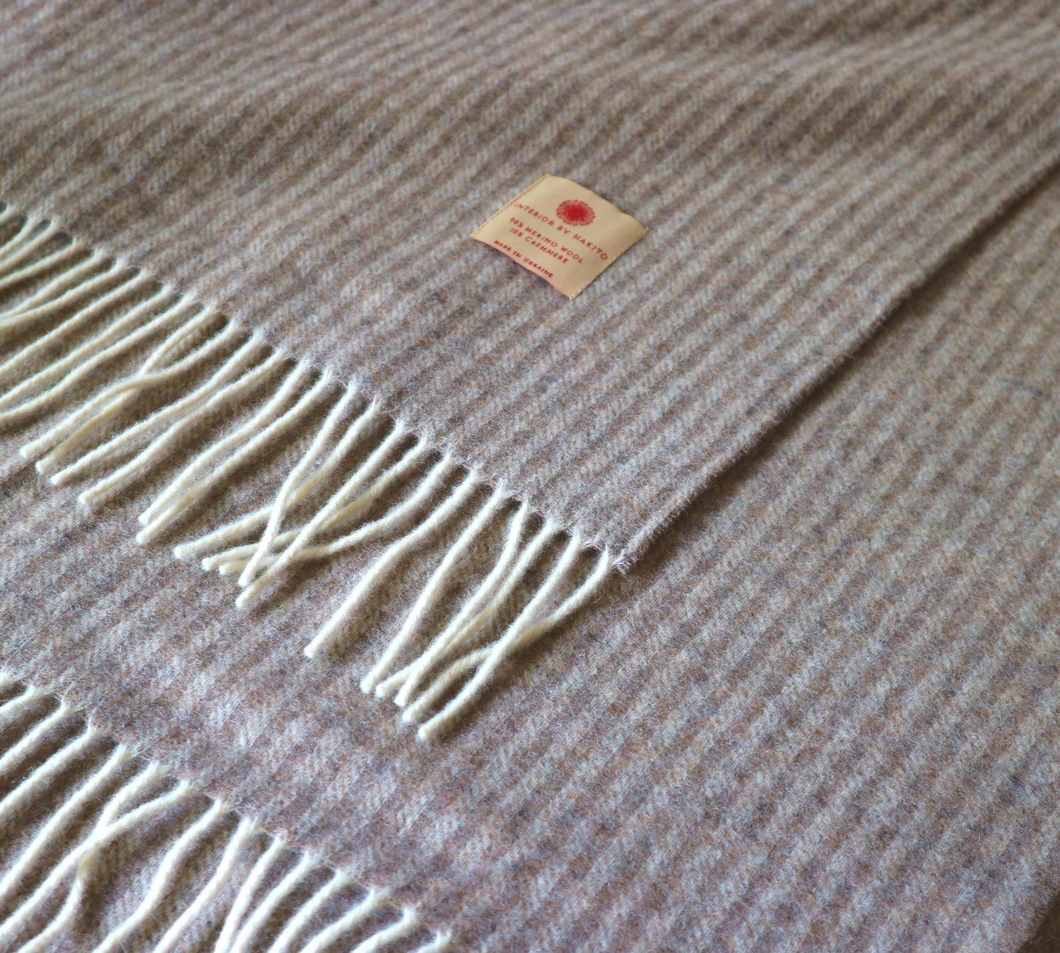 Tagesdecken aus Kaschmir, Merino und Lammwolle