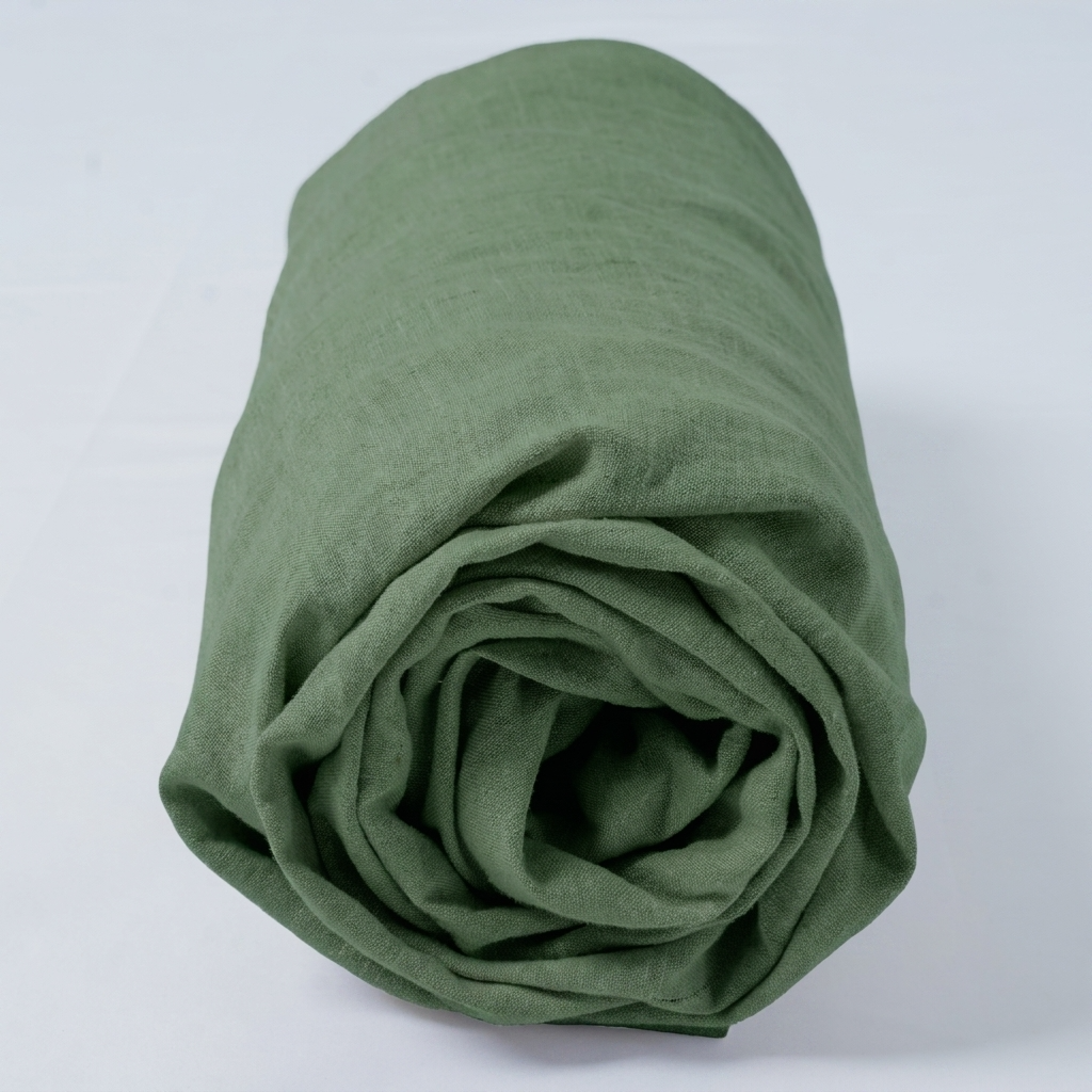 Leinen Spannbettlaken GOTS von Hakito – Temperaturregulierend & Hypoallergen