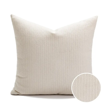 Elegantes Kissen mit feinem Waffelmuster von Interior by Hakito, eignet sich hervorragend als dekorativer Akzent für Ihr Zuhause.